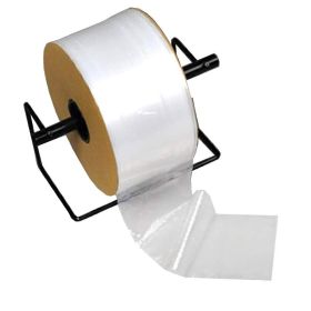 Roll of Poly Tubing, Clear 36" x 2900'.1.5 Mil. Polyethylene Packaging for Odd-Size Items, Long Cylinder Objects. Poly Tubing Roll for Industrial