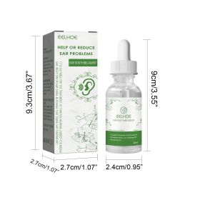 Erlebao Ear Soothing Health Care Ear Drops, Relieve Inner Ear Blockage And Tinnitus Discomfort (Option: 3pcs)